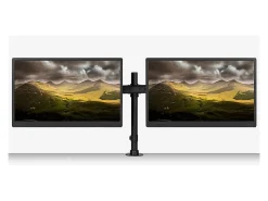 Mount-It! Dual Monitor Desk Mount, Black, MI-2772