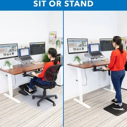Mount-It! Dual-Motor Electric Standing Desk With Adjustable Height And 55