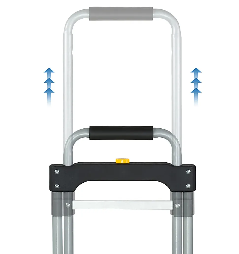 Mount-It! Folding Hand Truck And Dolly, 264 Lb Capacity