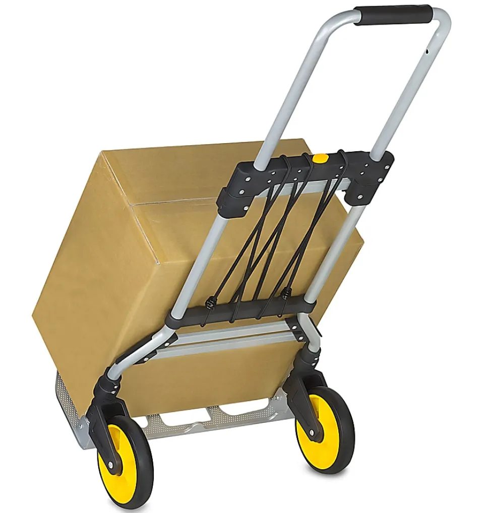 Mount-It! Folding Hand Truck And Dolly, 264 Lb Capacity