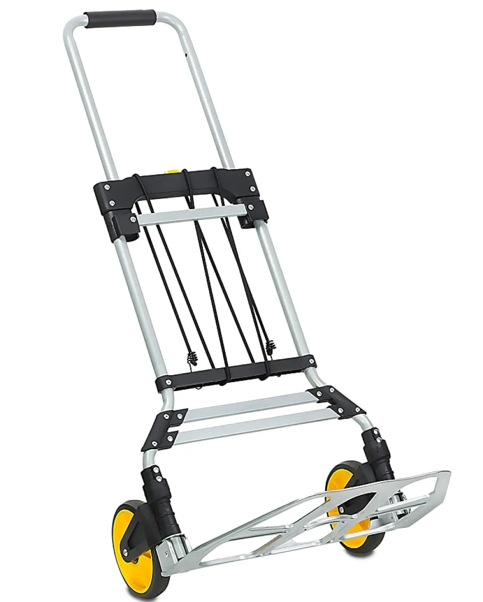 Mount-It! Folding Hand Truck And Dolly, 264 Lb Capacity