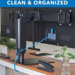 Mount-It! Freestanding Dual Monitor Arm For 17