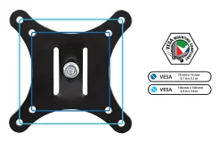 Mount-It! Full Motion Monitor Wall Mount Arm