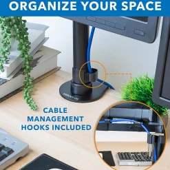 Mount-It! Fully Adjustable Triple Monitor Desk Mount MI-1753