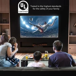 Mount-It! Heavy Duty Full Motion TV Wall Mount For Screen Sizes 37” To 80”, 2-3/4”H x 11-1/2”W x 28-1/2”D, Black