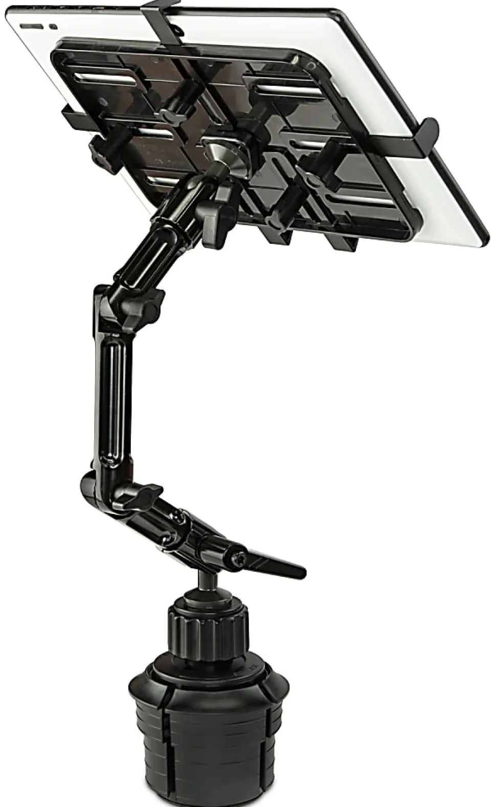 Mount-It! MI-7320 Car Cup Holder Mount For 7 - 11" Tablets, Black