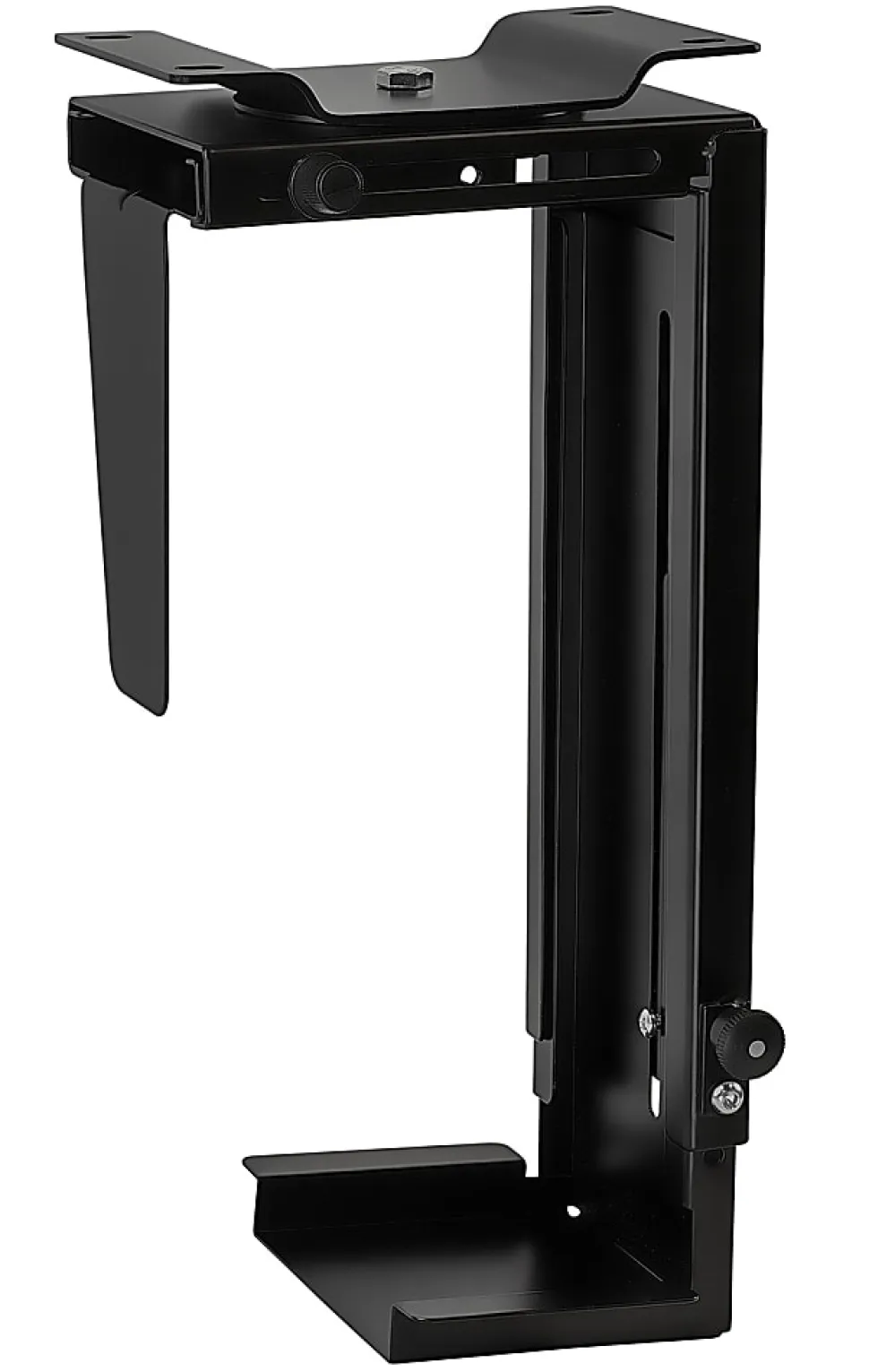 Mount-It! MI-7150 CPU Under Desk Mount Bracket, 3.5" to 8" W, Black