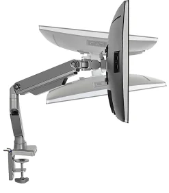 Mount-It! MI-2762 Dual-Monitor Arm Mount With USB Port, 16
