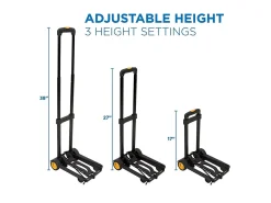 Mount-It! MI-912 Luggage Folding Cart And Dolly, 17