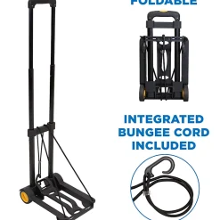 Mount-It! MI-912 Luggage Folding Cart And Dolly, 17