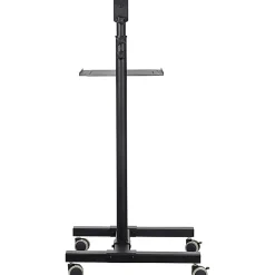Mount-It! MI-7943 Mobile Projector Standing Desk, 33-1/2”H x 15-1/2”W x 4-1/2”D, Black