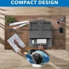 Mount-It! MI-7914 31"W Sit-Stand Standing Desk Converter With Dual Monitor Mount Combo, Black