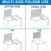 Mount-It! Mobile File Cabinet, 3 Drawers, 15-5/16” x 24-1/2”, White