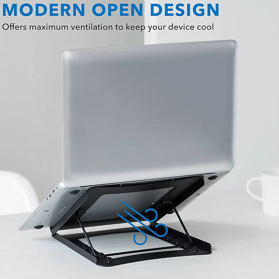 Mount-It! Portable Folding Stand for Laptops Up To 15", MI-7270