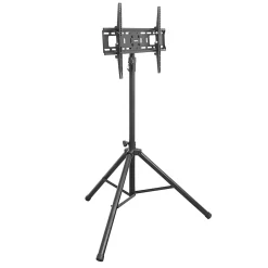 Mount-It! Portable TV Tripod Stand For 37” - 70” Displays, Black