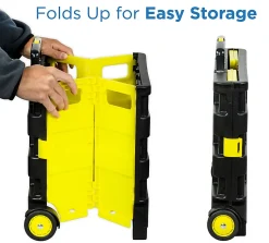 Mount-It! Rolling Utility Cart, 55 Lb Capacity