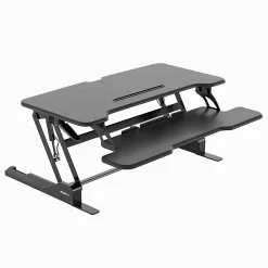 Mount-It! Standing Desk Converter With Adjustable Height And 38