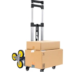 Mount-It! Steel Tri-Wheel Stair Climber Hand Truck, 42
