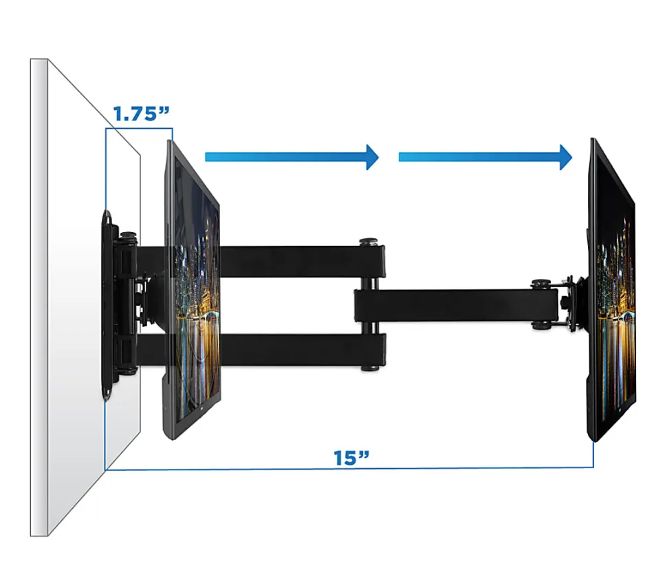 Mount-It! Swivel TV Wall Mount for 13"-30" Inch TVs, MI-2042