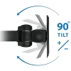 Mount-It! Triple Monitor Stand For 13"-24" Inch Computer Screens, MI-789