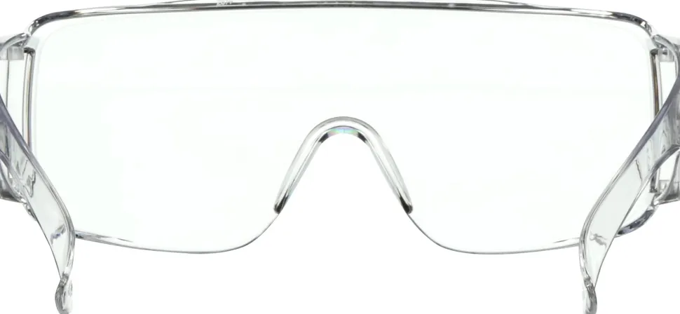 3M Over-the-Glass Eyewear Anti-Scratch, 1 Pack of Safety Glasses, Clear, Clear Lens