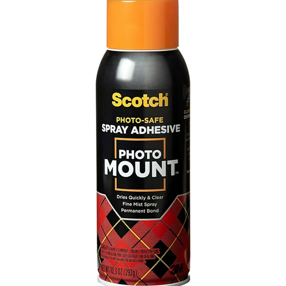 3M™ Photo Mount Adhesive Spray, 10.25 Oz.