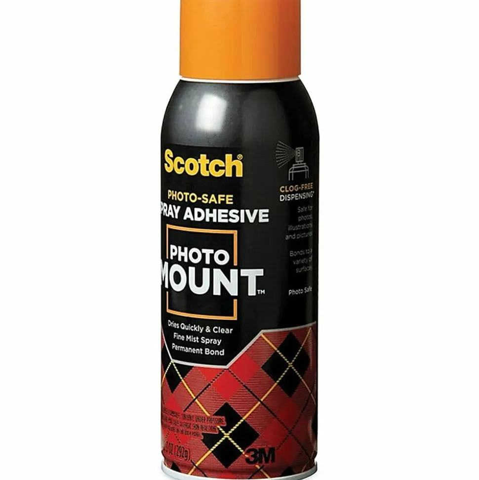 3M™ Photo Mount Adhesive Spray, 10.25 Oz.