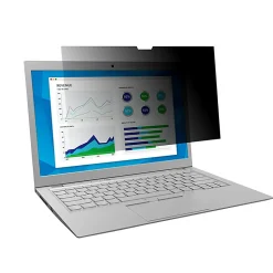 3M Privacy Filter for Laptops with 3M™ COMPLY™ Magnetic Flip Attach, 15.6" Full Screen, 16:9 Aspect Ratio, Reduces Blue Light, Anti-Glare
