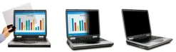 3M Privacy Filter for Laptops with 3M™ COMPLY™ Magnetic Flip Attach, 13.3" Full Screen, 16:9 Aspect Ratio, Reduces Blue Light, Anti-Glare