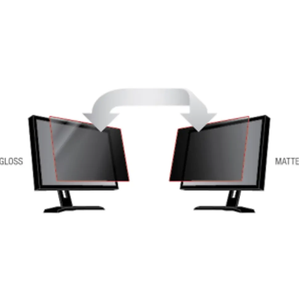 3M™ Privacy Filter Screen for 19" Widescreen Monitors, 16:10 Aspect Ratio, Reduces Blue Light, Anti-Glare