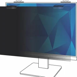 3M™ Privacy Filter Screen with COMPLY™ Magnetic Attach for 24" Full Screen Monitors, 16:10 Aspect Ratio, Reduces Blue Light, Anti-Glare