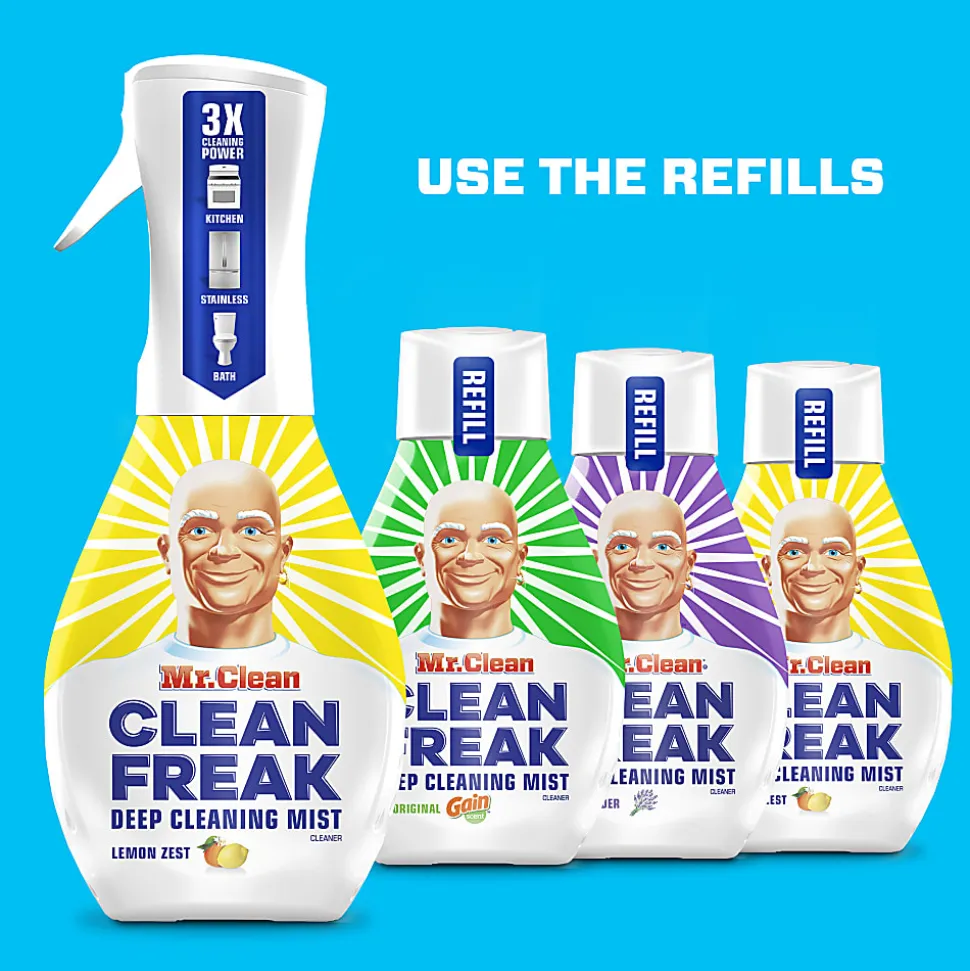 Mr. Clean® Clean Freak Starter Kit, Lemon Zest Scent, 16 Oz Bottle