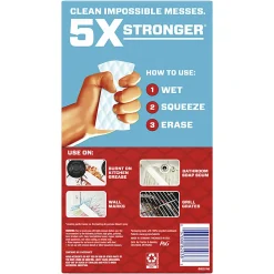 Mr. Clean® Magic Eraser Extra-Durable Cleaning Pads With Durafoam, White, 4 Pads Per Pack, Carton Of 8 Packs