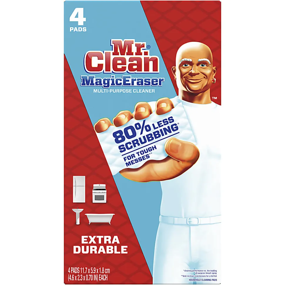 Mr. Clean® Magic Eraser Extra Power Pads, Box Of 4