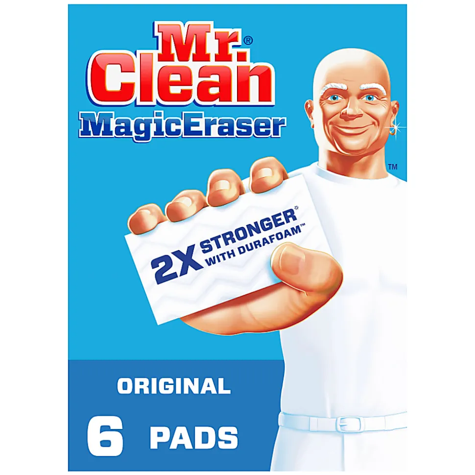 Mr. Clean® Magic Eraser Original Scrubbers, Box Of 6