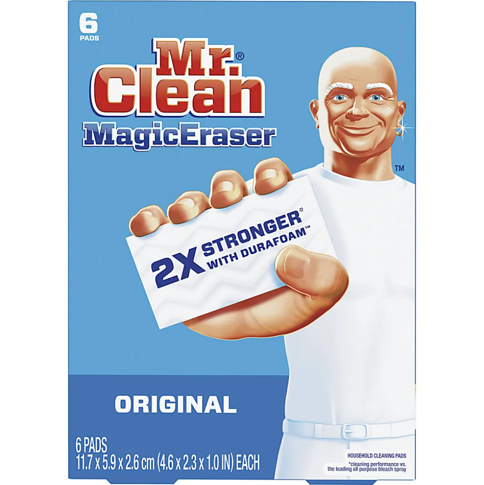 Mr. Clean® Magic Eraser Original Scrubbers, Box Of 6