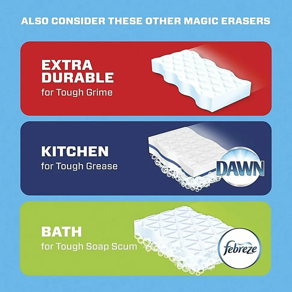 Mr. Clean® Magic Eraser Original Scrubbers, 6 Per Box, Case Of 6 Boxes