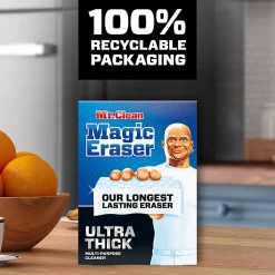 Mr. Clean Magic Eraser Sponges, 2-5/16" x 4-5/8", White, Pack Of 5 Sponges