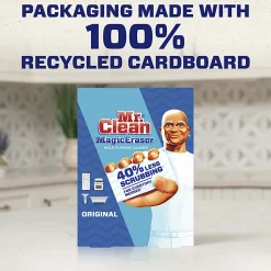 Mr. Clean Magic Eraser Sponges, Original, 7-3/4” x 4-5/8”, Pack Of 10 Sponges
