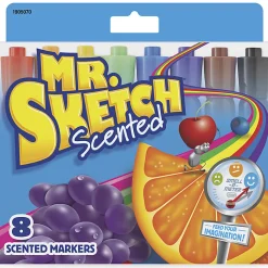 Mr. Sketch® Scented Markers, Assorted Colors, Set Of 8
