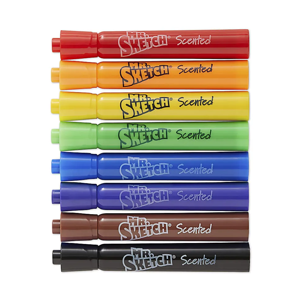 Mr. Sketch® Scented Markers, Assorted Colors, Set Of 8