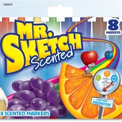 Mr. Sketch® Scented Markers, Assorted Colors, Set Of 8