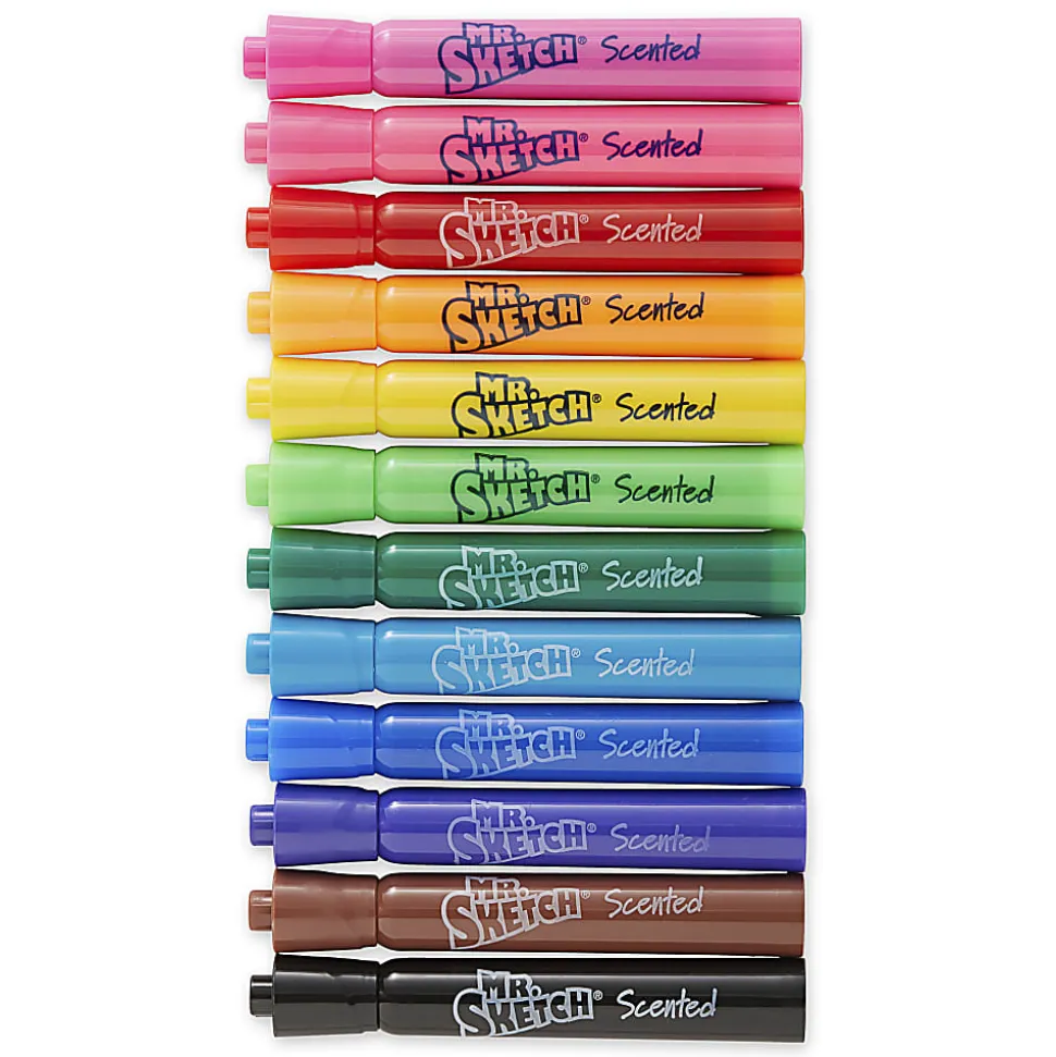 Mr. Sketch® Scented Markers, Class Pack, Assorted Colors, Pack Of 192
