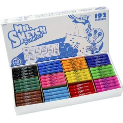 Mr. Sketch® Scented Markers, Class Pack, Assorted Colors, Pack Of 192