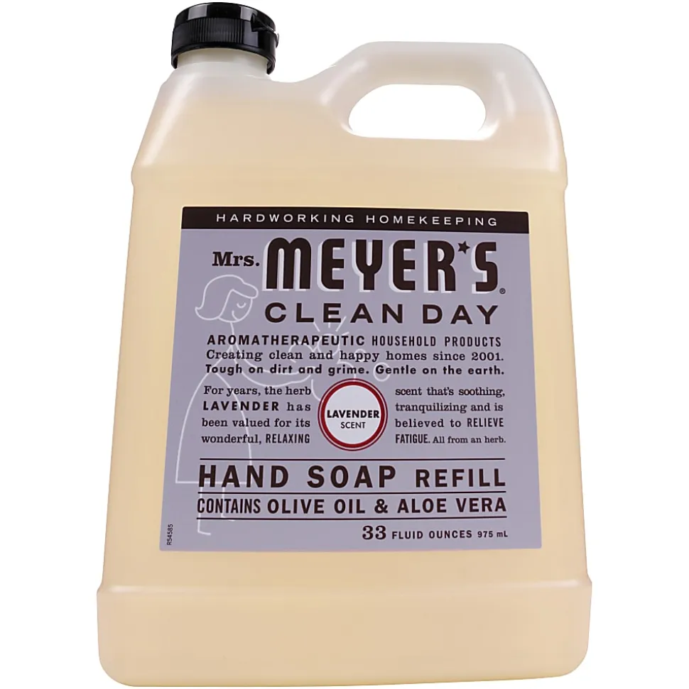 Mrs. Meyer's Clean Day Liquid Hand Soap, Lavender Scent, 33 Oz Bottle