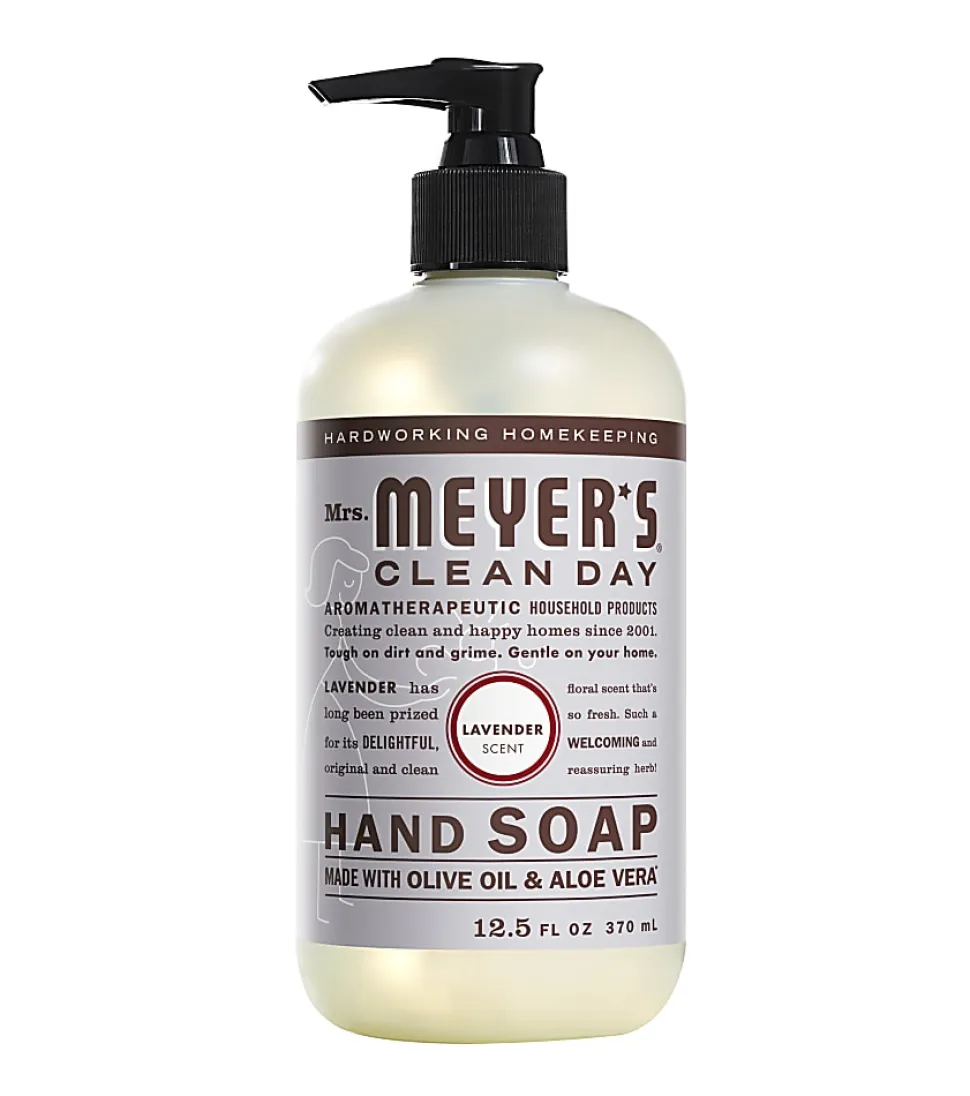 Mrs. Meyer's Clean Day Liquid Hand Soap, Lavender Scent, 12.5 Oz Bottle