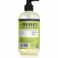 Mrs. Meyer's Clean Day Liquid Hand Soap, Lemon Scent, 12.5 Oz, Carton Of 6 Bottles