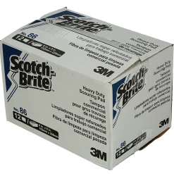 3M Scotch-Brite™ 86 Heavy-Duty Commercial Scouring Pads, 6