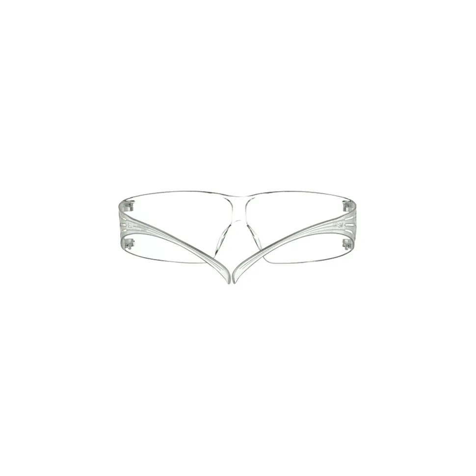 3M SecureFit 200 Eyewear Anti-Fog, 1 Pack of Safety Glasses, Clear, Clear Lens