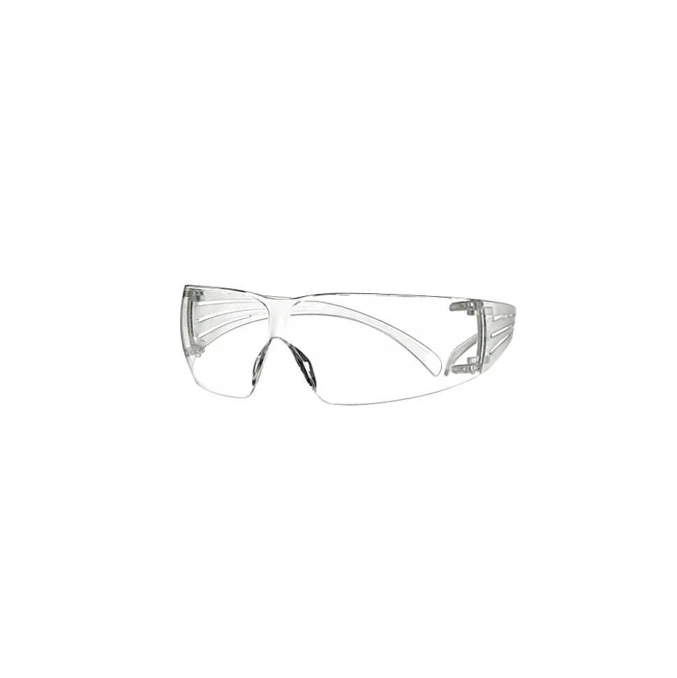 3M SecureFit 200 Eyewear Anti-Fog, 1 Pack of Safety Glasses, Clear, Clear Lens
